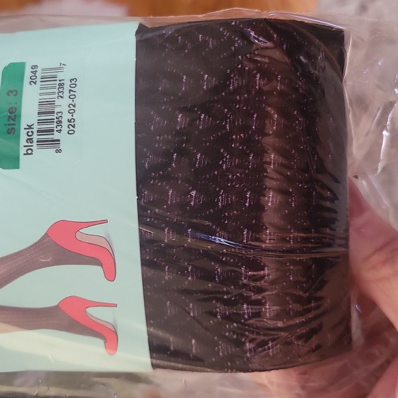 Black Assets Shaping Tights SZ 3 NIP - Picture 5 of 5